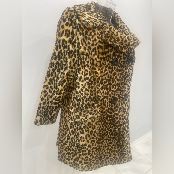 Niccolini Vintage 70’s Faux Fur Coat - Picture 3 of 5